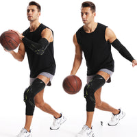Unisex Basketball Knee Pads for Sports, Running, Cycling, and Outdoor Activities - Impact Protection for Kids and Adults