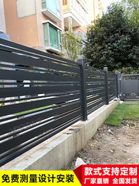 Aluminum Alloy Villa Garden Fence Outdoor Wall Gate