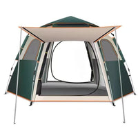 Automatic Pop-Up Camping Tent for Outdoor Travel, Sun Protection & Rainproof, Portable Beach Shelter