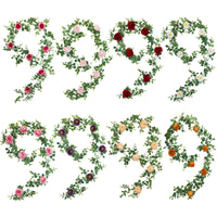 Eucalyptus Rose Garland Artificial Vine for Wedding Arch Decor