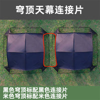 Dome Canopy Tent Large Sunshade Outdoor Camping Windproof Rainproof Awning