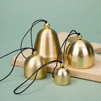 Mini Brass Bells for DIY Crafts, Dragon Boat Festival Decorations, Wind Chime Components, Crisp Sound