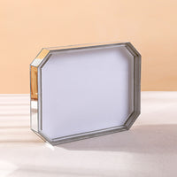 Acrylic Octagonal Display Box with Mirror Base for Collectibles, Toys, and Gifts