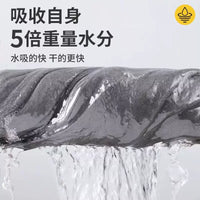 Super Absorbent Non-Slip Bath Mat for Bathroom and Entryway, Thickened Quick-Dry Floor Mat