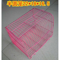 Portable Small Animal Cage for Rabbits, Birds, Guinea Pigs, and Squirrels - Ideal for Travel and Display