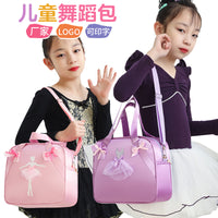 Girls' Dance Bag Ballet Shoulder Crossbody Backpack with Princess Design