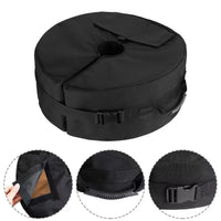 Outdoor Patio Umbrella Base Weight Bag, Round Windproof Sandbag for Sunshade Stability
