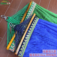 Portable Folding Hammock with Stand for Indoor Outdoor Use, Single/Double Person