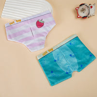 Catnip-Filled Underwear-Shaped Plush Cat Toy for Playful Pets