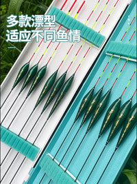 High-Sensitivity Fishing Float Set for Day & Night Fishing, Visible Bobbers for Carp and Crucian