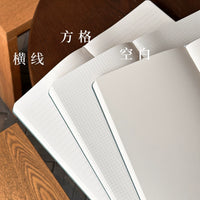 Romantic Flying Bird A5 Vintage Soft Leather Notebook with Lined/Grid/Blank Pages for Students & Business