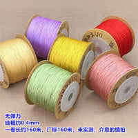 71# 0.4mm Fine Jade Thread for Jewelry Beading, Bracelets, and Necklaces