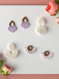 Bohemian Polymer Clay Earring Molds Geometric Pendant DIY Craft Tools