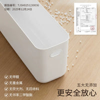 Plastic Storage Bins with Lids, Desktop Organizer for Cosmetics, Snacks, Toys, and Kitchen Items