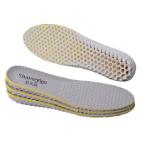 Summer Breathable Height-Increasing Insoles for Sports and Everyday Wear, Shock-Absorbing and Soft