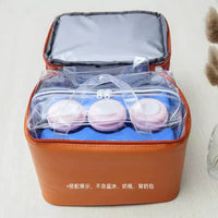 Xiaoyaxiang Waterproof Breast Milk Cooler Bag with Transparent Insulation Liner