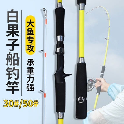 Offshore Boat Fishing Rod for Lure and Yellowfin Tuna, 30-50 lb Class