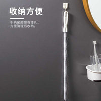 Washing Machine Lint Brush Cleaner with Long Handle for Dryer Vent and Refrigerator Coils