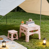 Portable Outdoor Folding Table for Camping, Picnics, and Home Use - Lightweight & Compact
