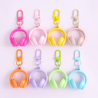 3D Headphone Keychain Charm for Bags and DIY Crafts