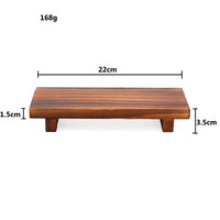 Wooden Vintage Scented Candle Decorative Storage Tray Bathroom Vanity Organizer