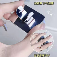 Makeup Foundation Concealer Palette with Finger Ring and Mixing Spatula