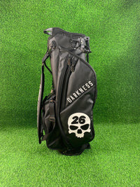 Men's Golf Stand Bag with Skull Design - Lightweight & Large Capacity