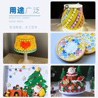 Star Mosaic DIY Craft Kit Crystal Glass Beads for Creative Decoration