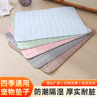 All-Season Non-Slip Washable Pet Bed Mat for Dogs and Cats, Scratch-Resistant Sleeping Pad