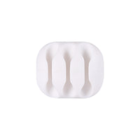 Self-Adhesive Silicone Cable Clips for Desk Organization