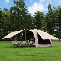Automatic Pop-Up Canopy Tent with Mosquito Netting for Camping Beach Patio