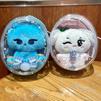 Band Doll PVC Dustproof Storage Bag for 10cm Dolls