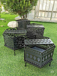 Portable Outdoor Fire Pit & BBQ Grill for Camping and Patio
