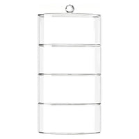 Stackable Clear Acrylic Storage Box for Belts, Watches, and Jewelry