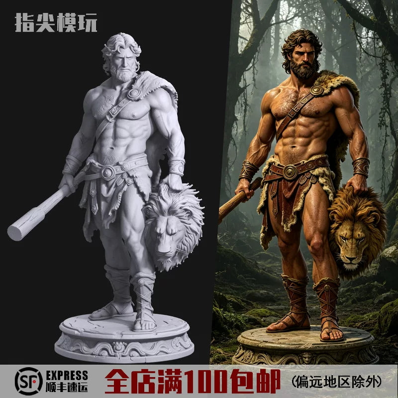 Hercules Greek Mythology 1:35 Scale Unpainted Resin Model Kit