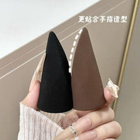 Super Soft Finger-Shaped Makeup Sponge for Detailed Application, Dry/Wet Use, Individually Packaged