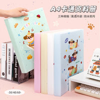 Cute Cartoon A4 Document Folder for Students