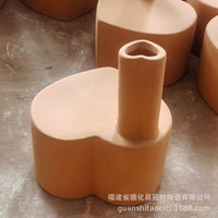 Creative Heart-shaped Terracotta Self-Watering Spikes for Potted Plants, Automatic Drip Irrigation for Indoor/Outdoor Gardening