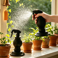 Vintage Column Style Plant Mister Spray Bottle for Gardening and Home Use