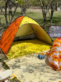 Portable Pop-Up Beach Tent Automatic Outdoor Folding Sun Shelter for Camping Picnic Fishing