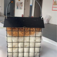 Outdoor Hanging Metal Bird Feeder for Garden and Yard, Automatic Wild Bird Feeder