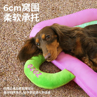 ZEZE Summer Pet Cooling Mat for Dogs and Cats, Breathable and Soft Sleeping Pad
