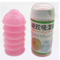 Zhuhaokang Silicone Cupping Therapy Set - Vacuum Suction Massage Cups for Body Scraping and Relaxation, 6-Piece Portable Home Kit