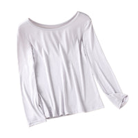Plus Size Modal Thermal Underwear Set for Women, Long Sleeve Top & Pants, Up to 200 lbs
