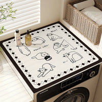 Diatomaceous Earth Non-Slip Mat for Washing Machine, Refrigerator, or Bedside Table