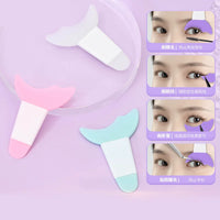 Multi-functional Eyeliner Mascara Eyeshadow Aid Tool for Beginners