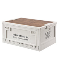 Foldable Home Storage Box Outdoor Camping Picnic Car Trunk Organizer with Lid