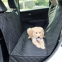 Pet Car Back Seat Cover Waterproof Scratch-Resistant Dog Mat Summer Ice Silk Cooling Pad