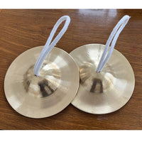Pure Copper Cymbals for Band and School Performances, Small to Large Sizes