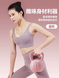 Dumbbell & Kettlebell Set with Resistance Band for Home Fitness, Yoga, Stretching & Glute Training